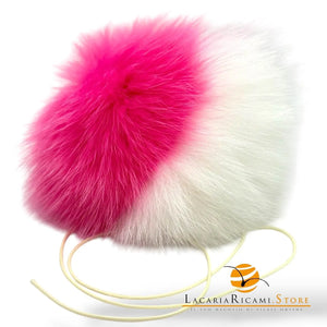 Pom Pon SimilVera Pelliccia VOLPE - - LacariaRicami.Store