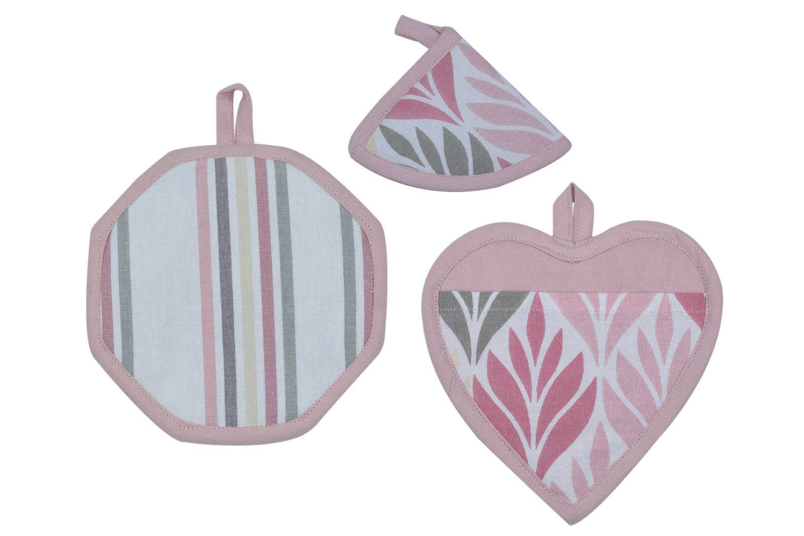 Zoom SET CALISE S01 - 01 ROSA CON FOGLIE