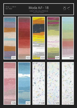 LANA Pregiata Degradè - Tropical Lane - - LacariaRicami.Store