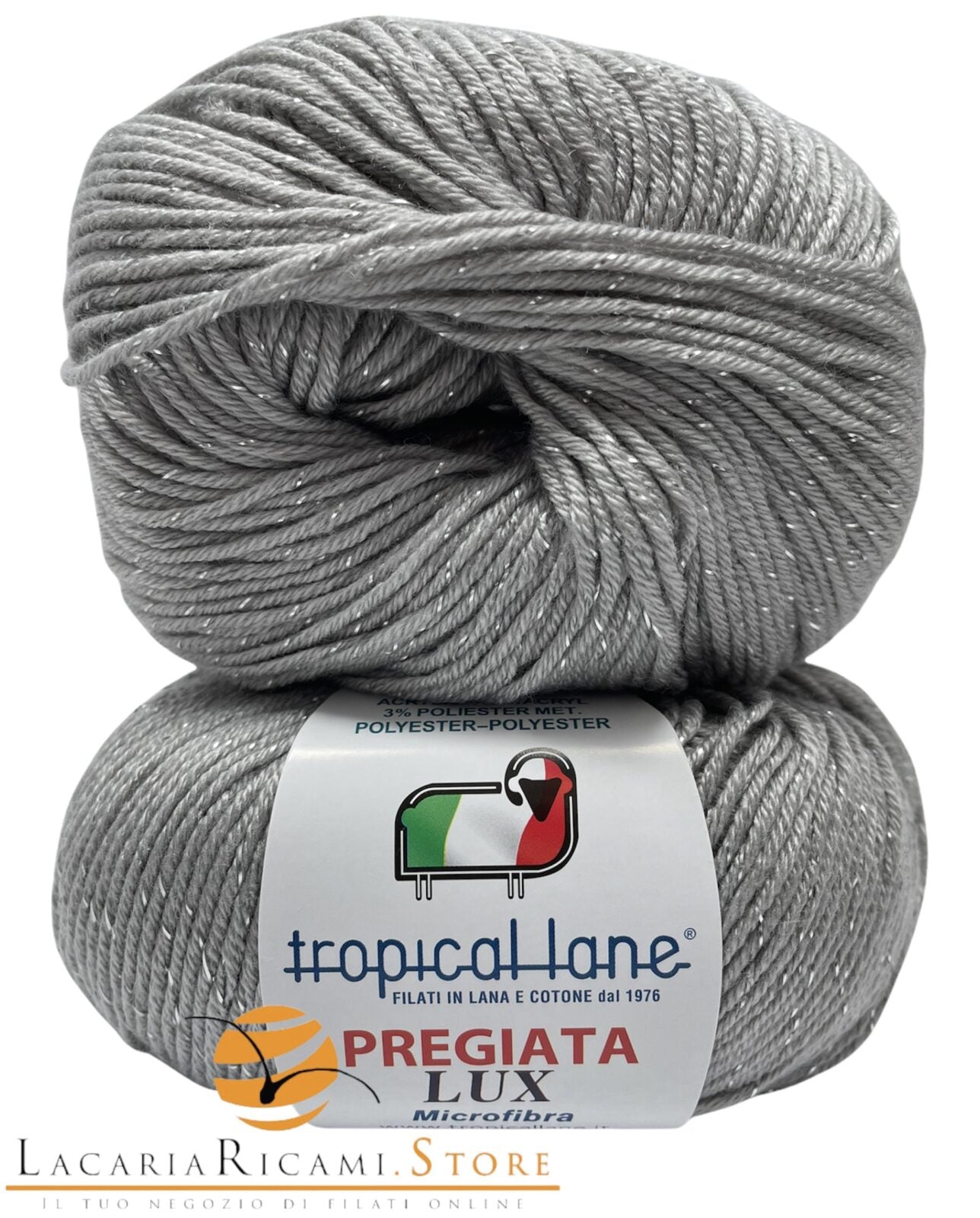 Zoom 408 - GRIGIO CHIARO/LUREX ARGENTO
