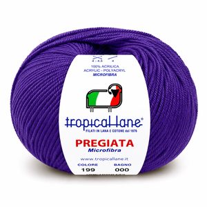 MICROFIBRA Pregiata - Tropical Lane - Colore: 199 - VIOLA - by LacariaRicami.Store
