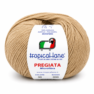 MICROFIBRA Pregiata - Tropical Lane - Colore: 30 - BEIGE - by LacariaRicami.Store