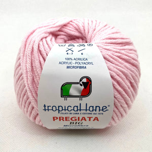 MICROFIBRA Pregiata BIG - Tropical Lane - Colore: 12 - ROSA BABY - by LacariaRicami.Store