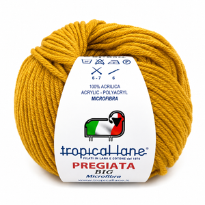 MICROFIBRA Pregiata BIG - Tropical Lane - Colore: 34 - SENAPE - by LacariaRicami.Store