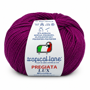 MICROFIBRA Pregiata Lux - Tropical Lane - Colore: 409 - FUXIA LUREX FUXIA - by LacariaRicami.Store