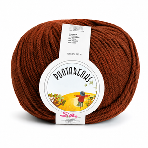 Lana PUNTARENAS - Silke - Colore: 028 - RUGGINE - by LacariaRicami.Store