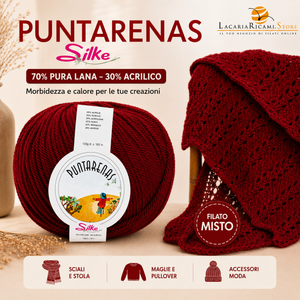 Lana PUNTARENAS - Silke - Colore: - by LacariaRicami.Store