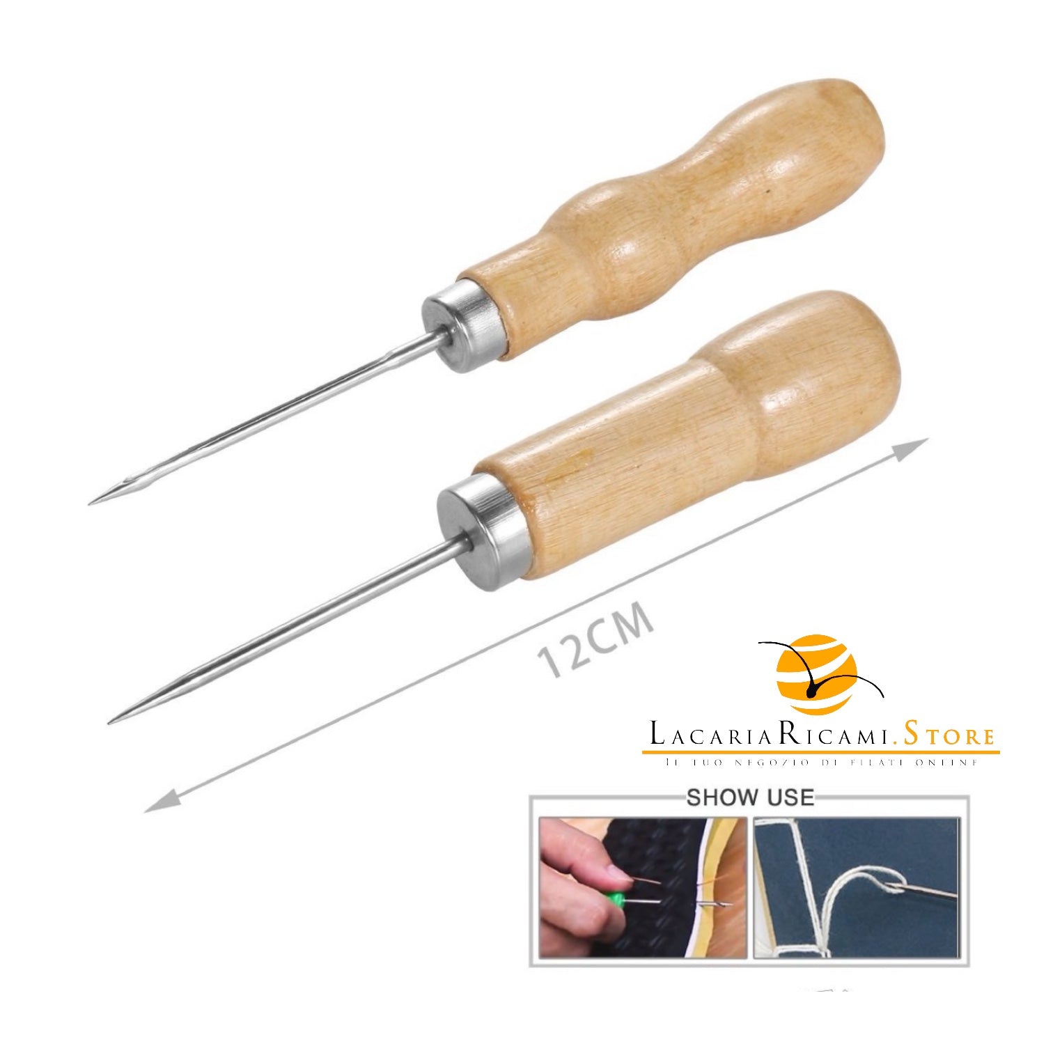 PUNTERUOLO con Manico in Legno