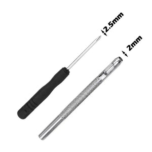 PIEDINI Con VITE 11X6 mm - Colore: Cacciavite e Punzone - by LacariaRicami.Store