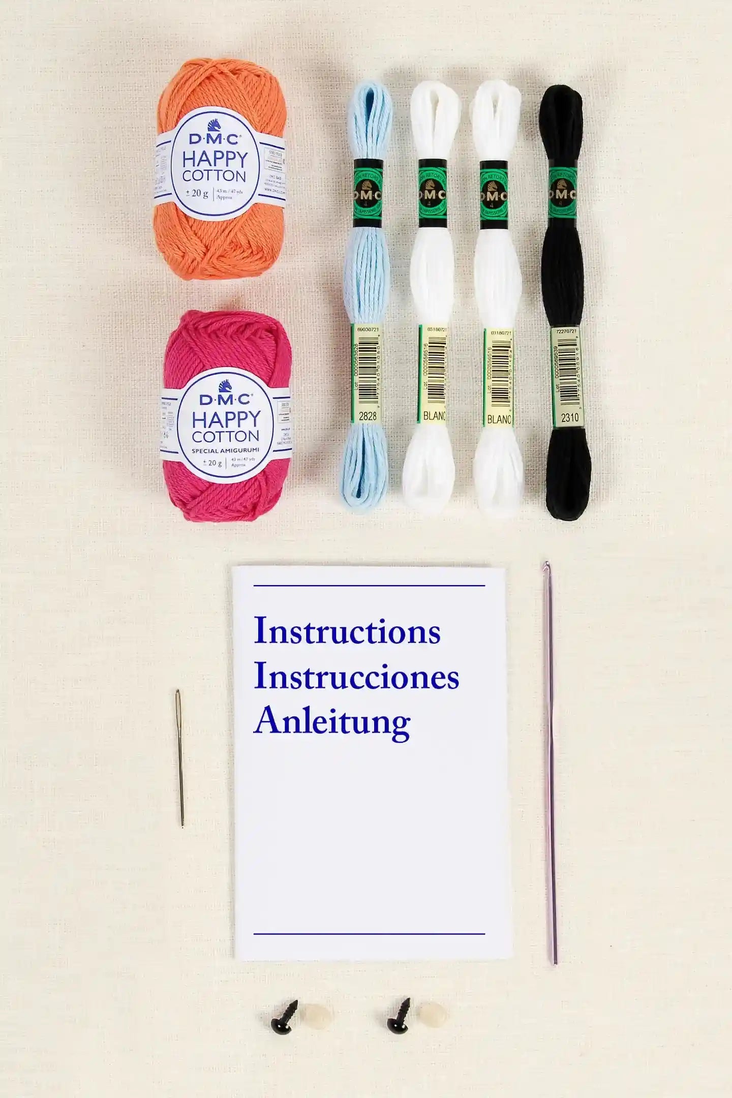 Pesce Pagliaccio Kit Amigurumi Intermedio - DMC - LacariaRicami.Store