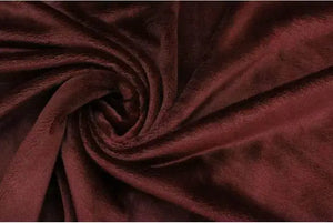 Pile pelliccia DouDou - Colore: BORDEAUX - by LacariaRicami.Store