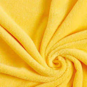Pile pelliccia DouDou - Colore: GIALLO - by LacariaRicami.Store