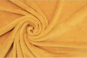 Pile pelliccia DouDou - Colore: MOSTARDA - by LacariaRicami.Store