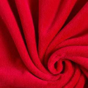 Pile pelliccia DouDou - Colore: ROSSO - by LacariaRicami.Store