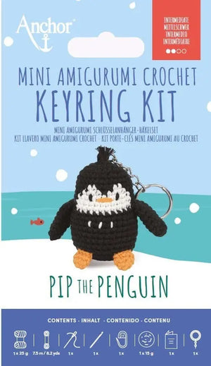 Mini Kit Amigurumi Pip Pinguino - Anchor - Colore: - by LacariaRicami.Store
