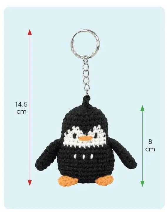 Mini Kit Amigurumi Pip Pinguino - Anchor - Colore: - by LacariaRicami.Store