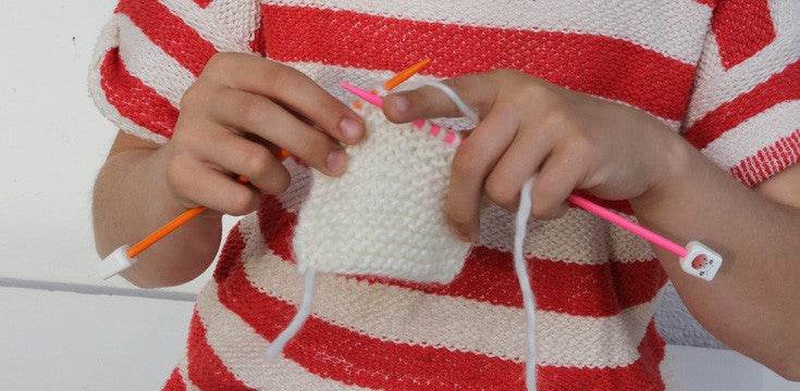 FERRI MAGLIA PER BAMBINI 18 Cm - Pony - - LacariaRicami.Store