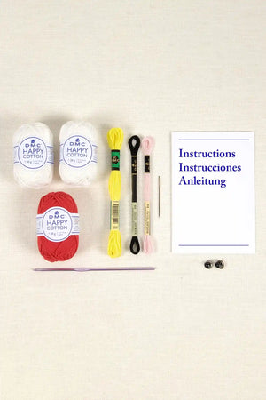 Popcorn Kit Amigurumi intermedio - DMC - LacariaRicami.Store