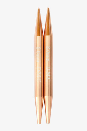 Ferri circolari Rose Gold Intercambiabili - DMC - Colore: Ferri circolari da - 8.0 mm - by LacariaRicami.Store
