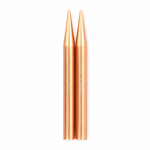 Ferri circolari Rose Gold Intercambiabili - DMC - Colore: Piccoli ferri circolari - 3.0 mm - by LacariaRicami.Store