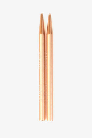 Ferri circolari Rose Gold Intercambiabili - DMC - Colore: Piccoli ferri circolari - 3.0 mm - by LacariaRicami.Store