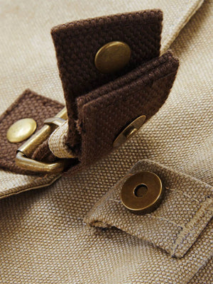 Borsa Reporter per iPad/Tablet in tela vintage - QD624 | Irresistibile - - LacariaRicami.Store