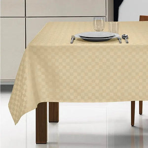 TOVAGLIA ANTIMACCHIA QUADROTTA X24 persone - Preziosa Home - Colore: 140X450 (X24 PERSONE) – 02 AVORIO - by LacariaRicami.Store