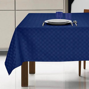 TOVAGLIA ANTIMACCHIA QUADROTTA X24 persone - Preziosa Home - Colore: 140X450 (X24 PERSONE) – 08 BLU - by LacariaRicami.Store
