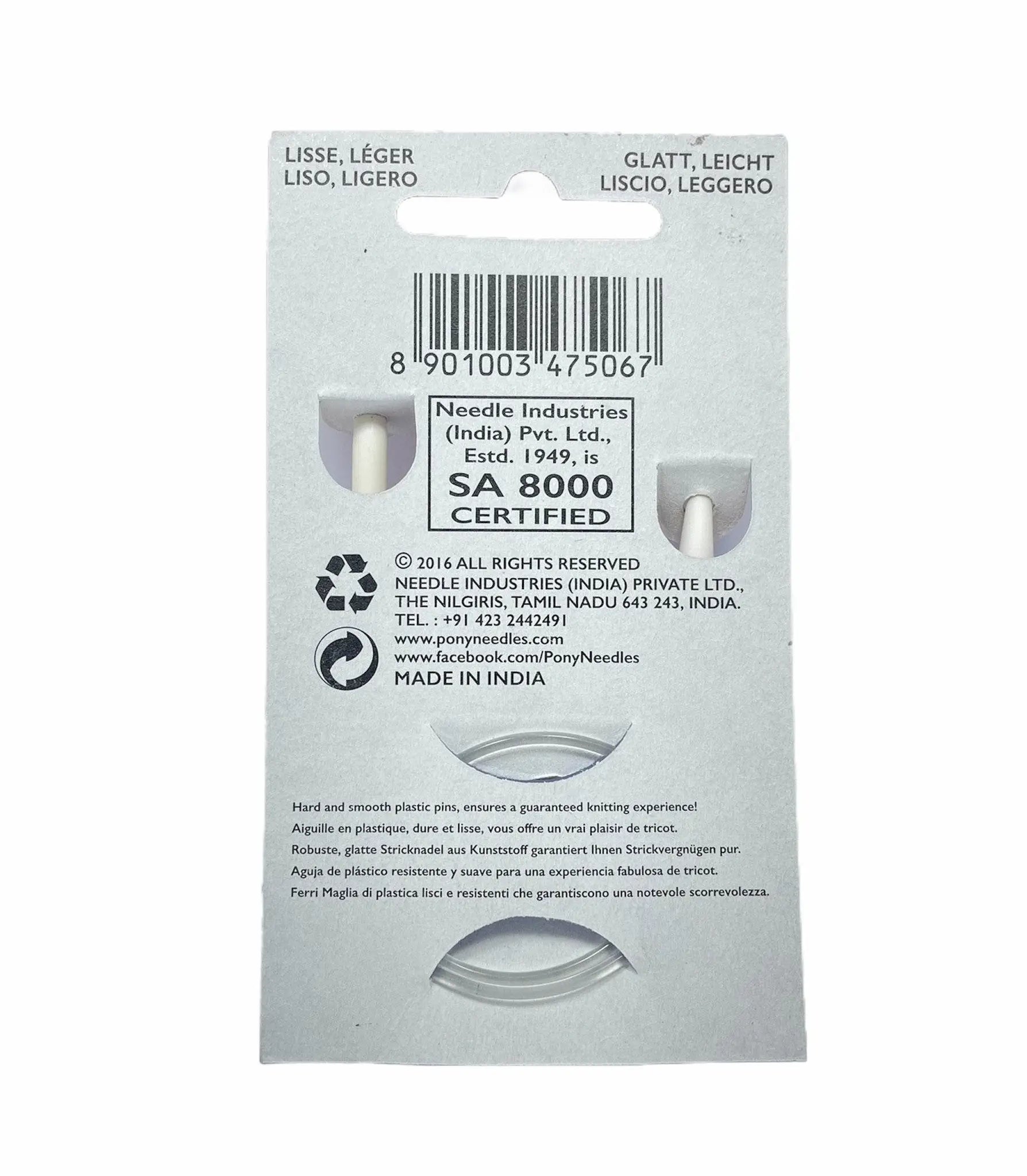 FERRI CIRCOLARI Calze 28 CM - Pony - - LacariaRicami.Store