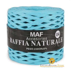 Rafia RAFFIA NATURALE - MAF Accessories - Colore: 04 - CELESTE - by LacariaRicami.Store