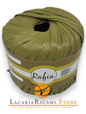 Viscosa RAFIA - GPTEX 3560 - VERDE SCURO - LacariaRicami.Store