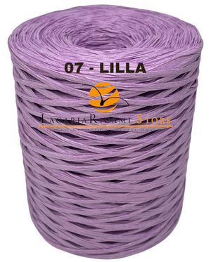 Rafia NATURALE - LacariaRicami.Store - Colore: 07 - LILLA - by LacariaRicami.Store