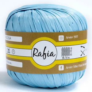 Viscosa RAFIA - GPTEX - 02 - CELESTE - LacariaRicami.Store