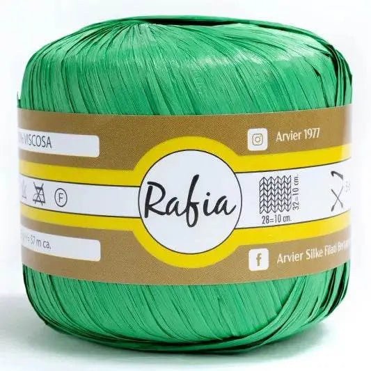 Viscosa RAFIA - GPTEX - 11 - VERDE - LacariaRicami.Store