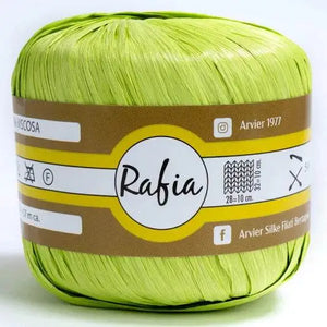 Viscosa RAFIA - GPTEX 16 - VERDE PISTACCHIO - LacariaRicami.Store