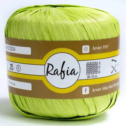 Viscosa RAFIA - GPTEX 16 - VERDE PISTACCHIO - LacariaRicami.Store