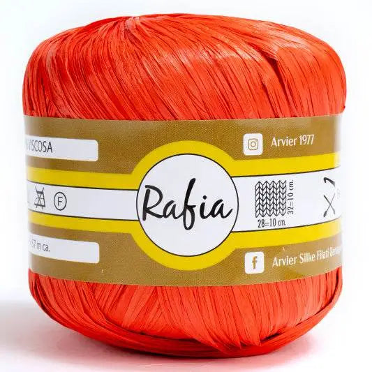 Viscosa RAFIA - GPTEX - 22 - ARANCIO - LacariaRicami.Store