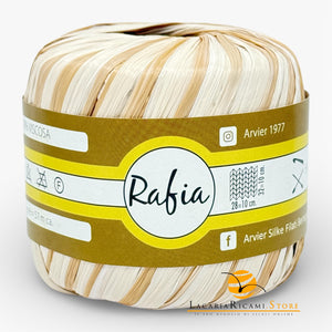 Viscosa RAFIA - GPTEX 335 - PANNA ECRÚ - LacariaRicami.Store