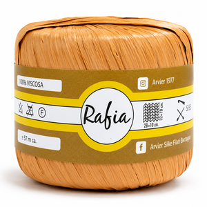 Viscosa RAFIA - GPTEX - Colore: 3600 - TABACCO - by LacariaRicami.Store