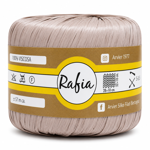 Viscosa RAFIA - GPTEX - Colore: 99 - GRIGIO FUMO - by LacariaRicami.Store