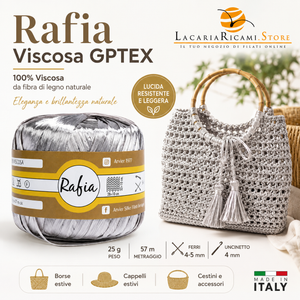 Viscosa RAFIA - GPTEX - Colore: - by LacariaRicami.Store