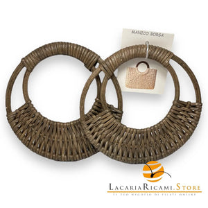 MANICI in Rattan - Colore: 16,5 Cm - CASTORO - by LacariaRicami.Store