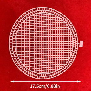 Rete Sagomata BORSA Rotonda - - LacariaRicami.Store