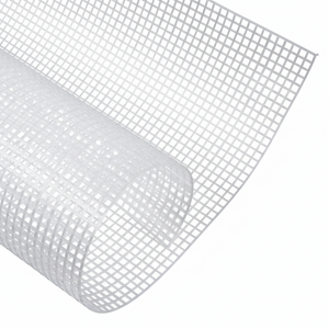 Rete FOGLIO In Plastica - MAS Srl - Colore: RETE R10 - BIANCA - 41.5X37 cm - by LacariaRicami.Store