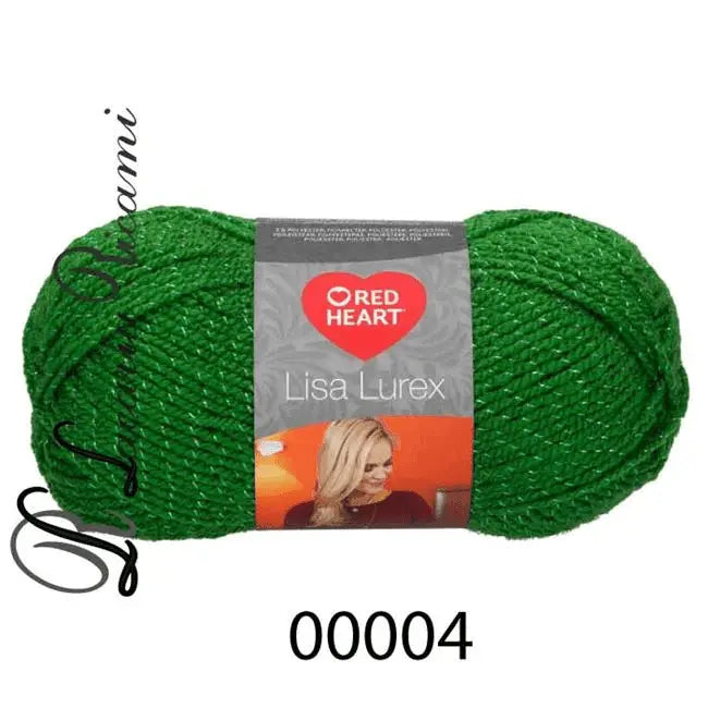 Lana LISA LUREX - RED HEART - - LacariaRicami.Store