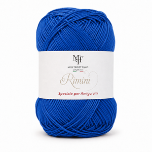 Cotone RIMINI - Miss Tricot Filati - Colore: 141 - BLUETTE - by LacariaRicami.Store