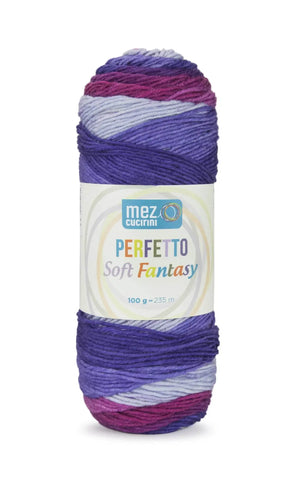 Lana PERFETTO SOFT FANTASY - Mez Cucirini - - LacariaRicami.Store