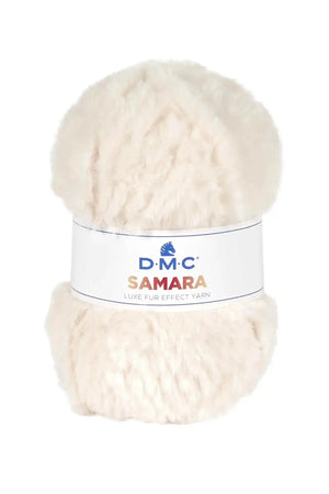 Pelliccia SAMARA - DMC - Colore: 400 - BIANCO - by LacariaRicami.Store