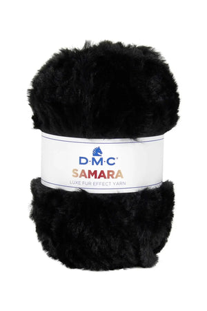Pelliccia SAMARA - DMC - Colore: 401 - NERO - by LacariaRicami.Store