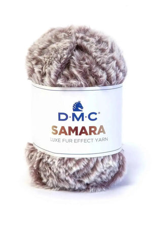 Pelliccia SAMARA - DMC - Colore: 408 - MARRONE SFUMATO - by LacariaRicami.Store